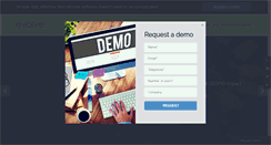 Desktop Screenshot of evolvedb.co.uk
